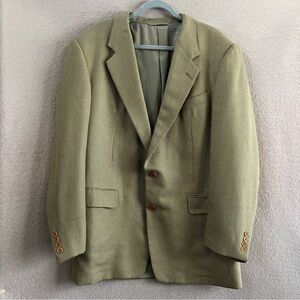 Hickey Freeman Neiman Marcus Vintage Blazer Sport Coat Jacket-Wool/Silk-44 Long